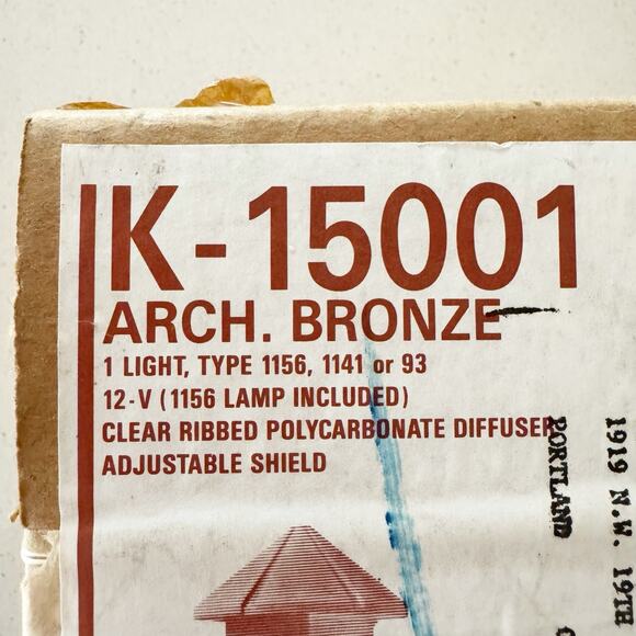 KICHLER lighting item number K – 15001 ARCH. Bronze - Picture 2 of 3